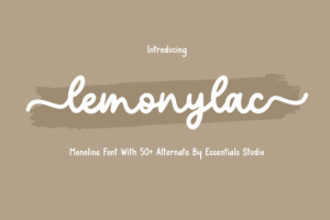 Lemonylac Font