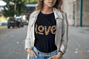 Alternative view of Leopard Black Brown Font