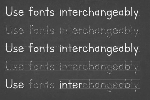 Letters for Learners Font - Image 2