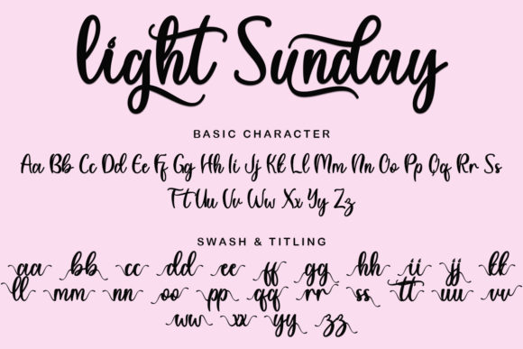 Light Sunday Font - Image 7