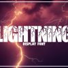 Lightning Font