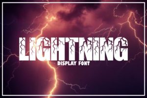 Lightning Font