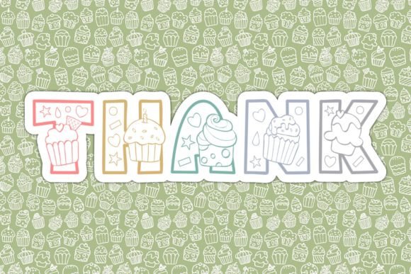 Little Cupcake Font - Image 5