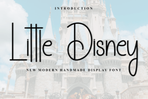 Little Disney Font