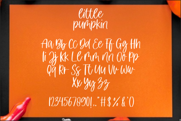 Little Pumpkin Font - Image 9