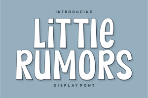 Little Rumors Font
