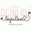 Login Love Font