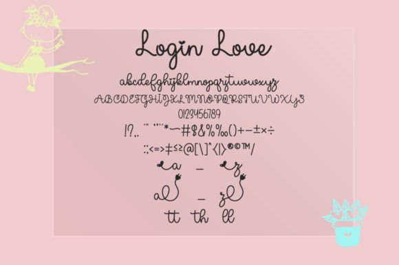Login Love Font - Image 5