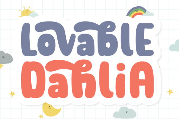 Lovable Dahlia Font Font