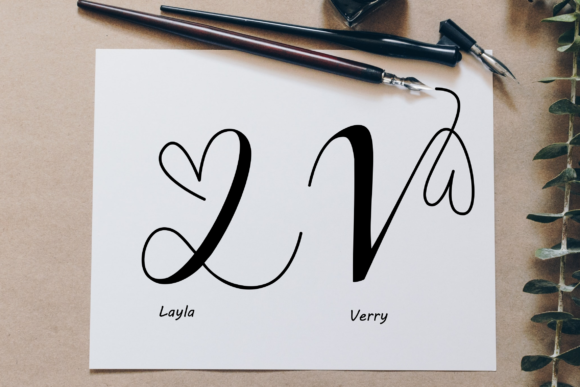 Love Baby Monogram Font - Image 5