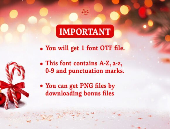 Love Candy Cane Font - Image 5