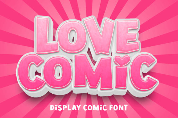 Love Comic Font