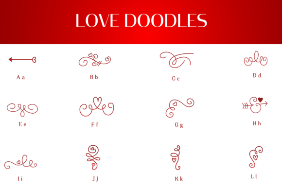 Love Doodles Font - Image 2