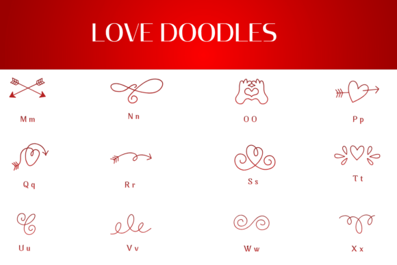 Love Doodles Font - Image 3