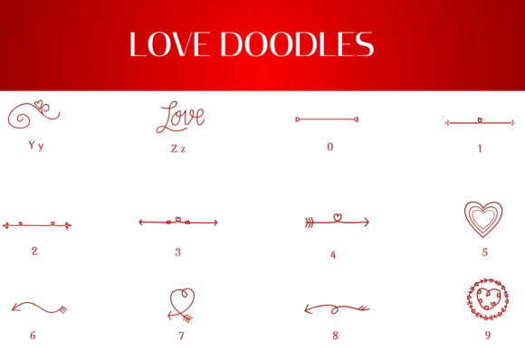 Love Doodles Font - Image 4