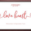 Love Heart Font