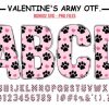 Love Valentine's Dog Paw Font