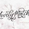 Lovely Match Font