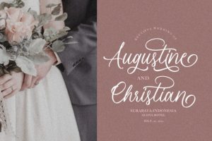 Alternative view of Lovely Match Font