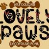 Lovely Paws Font Font