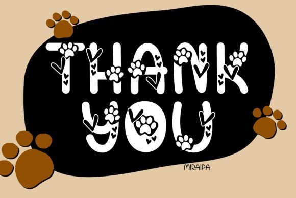 Lovely Paws Font Font - Image 7