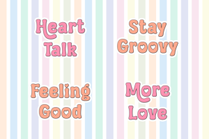 Alternative view of Loving Mother Font