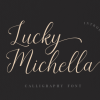 Lucky Michella Font