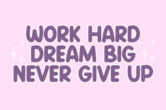 Lucky Thick Font - Image 2