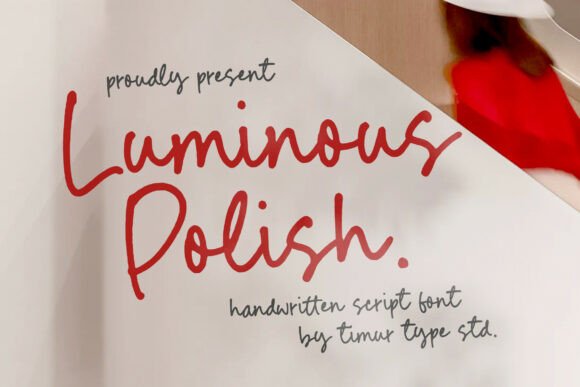 Luminous Polish Font