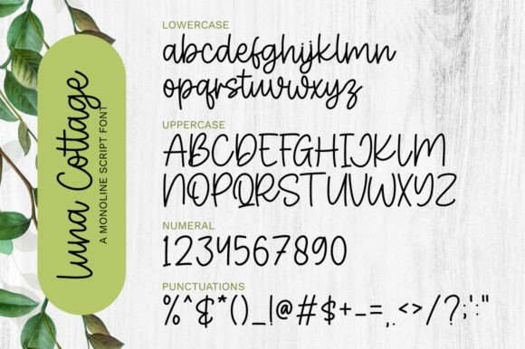 Luna Cottage Font - Image 7