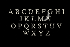 Alternative view of Luna Font