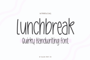 Lunchbreak Font