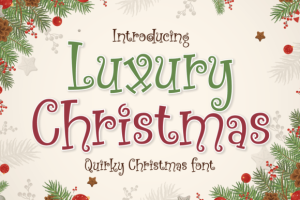 Luxury Christmas Font