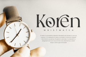 Alternative view of Luxury Font