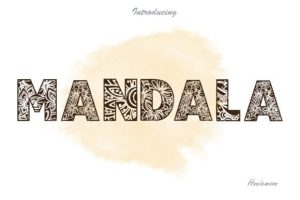 Mandala Font