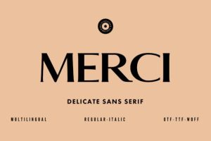 Merci Font