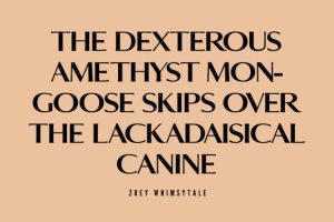 Alternative view of Merci Font