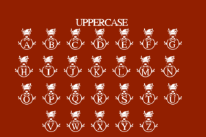 Alternative view of Merry Christmas Font