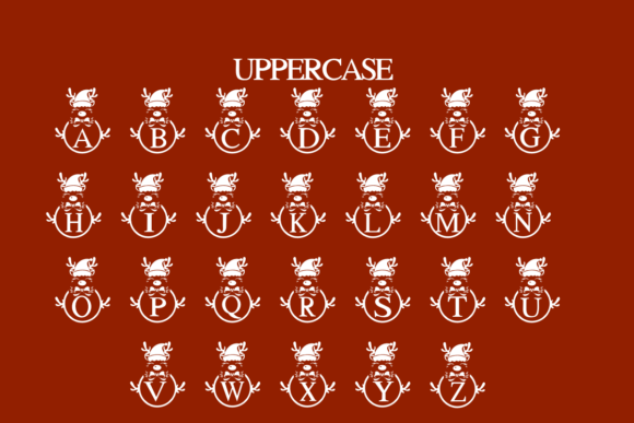 Merry Christmas Font - Image 2