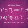 Mf Zodiac Dings Font