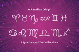 Mf Zodiac Dings Font