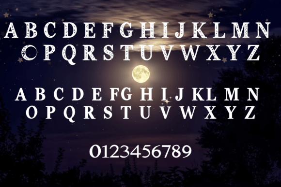 Moon Font - Image 2