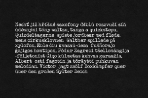 Alternative view of Machina G Font