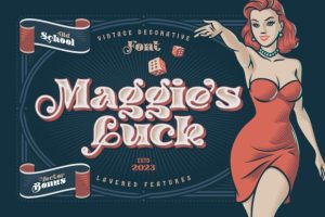 Maggie's Luck Font
