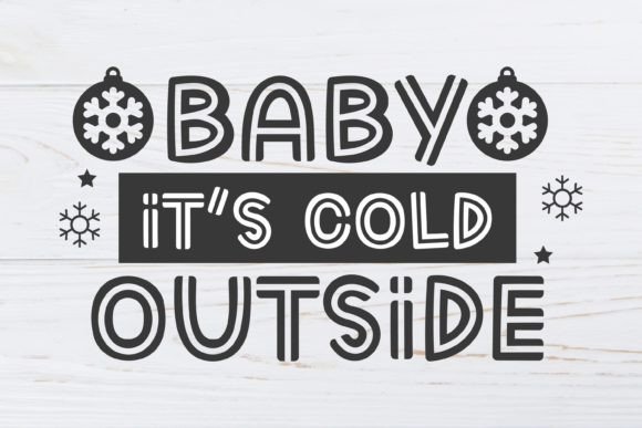 Magic Christmas Duo Font - Image 6