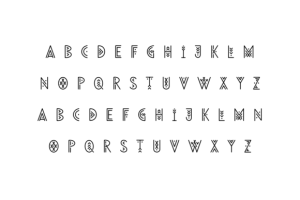 Alternative view of Magic Font
