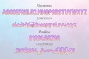 Alternative view of Magic Font