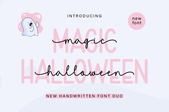 Magic Halloween Duo Font