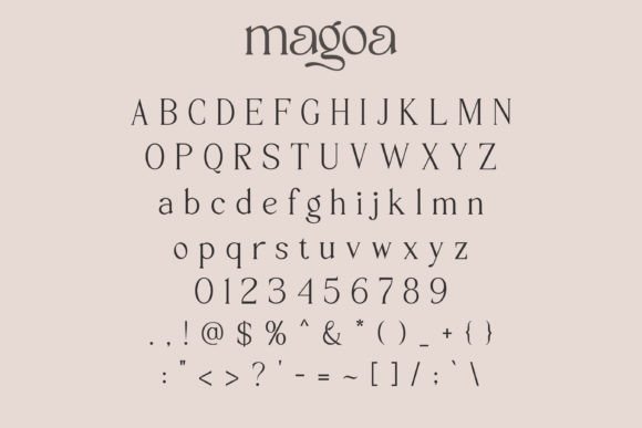 Magoa Font - Image 8