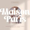 Maison Paris Font